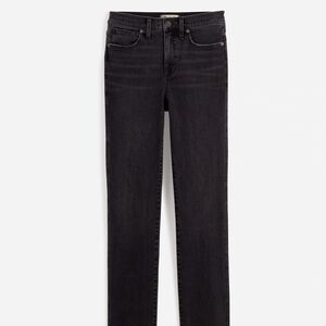 Madewell Women's Straight Leg Jeans - Dark Gray